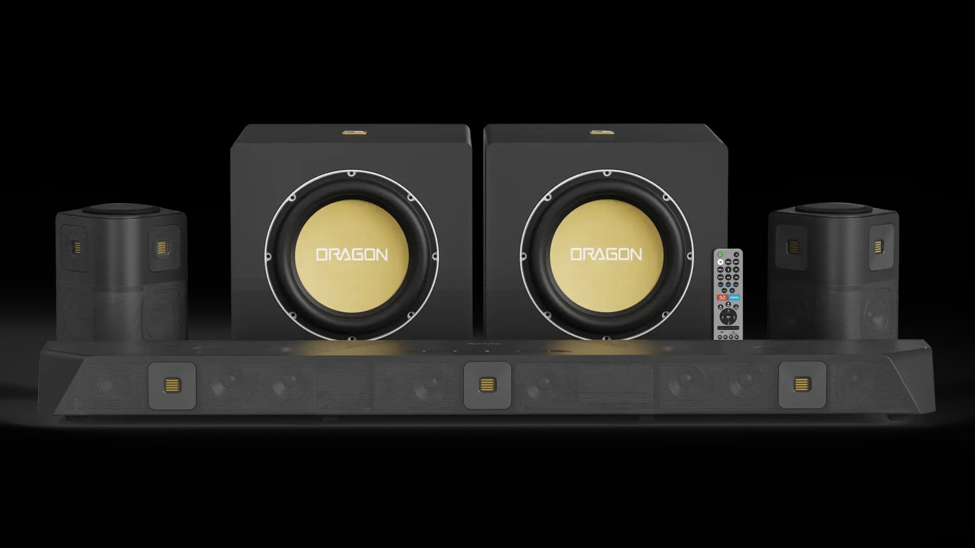 DRAGON with Dual 12" Subwoofers