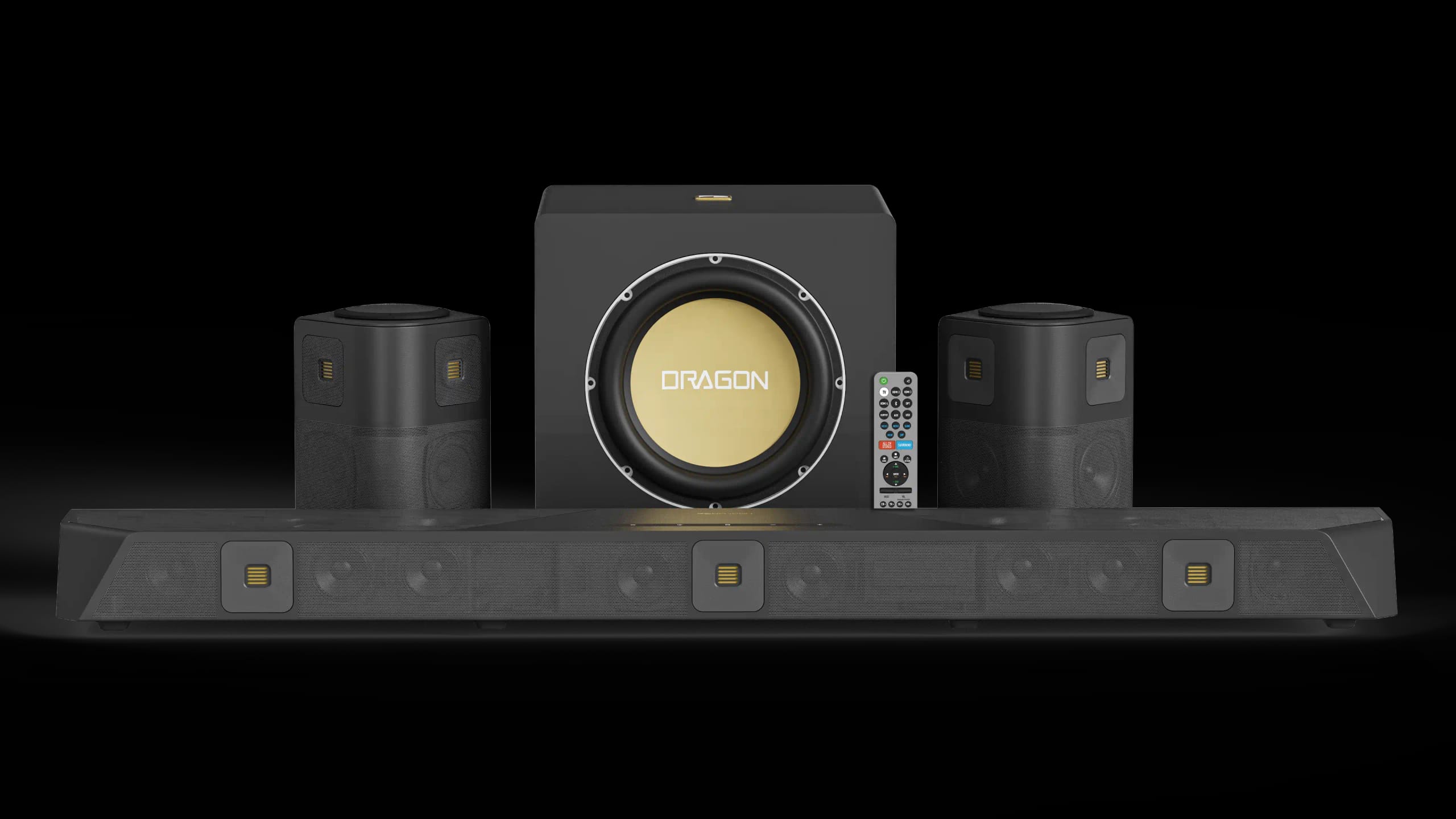 DRAGON with Single 12" Subwoofer