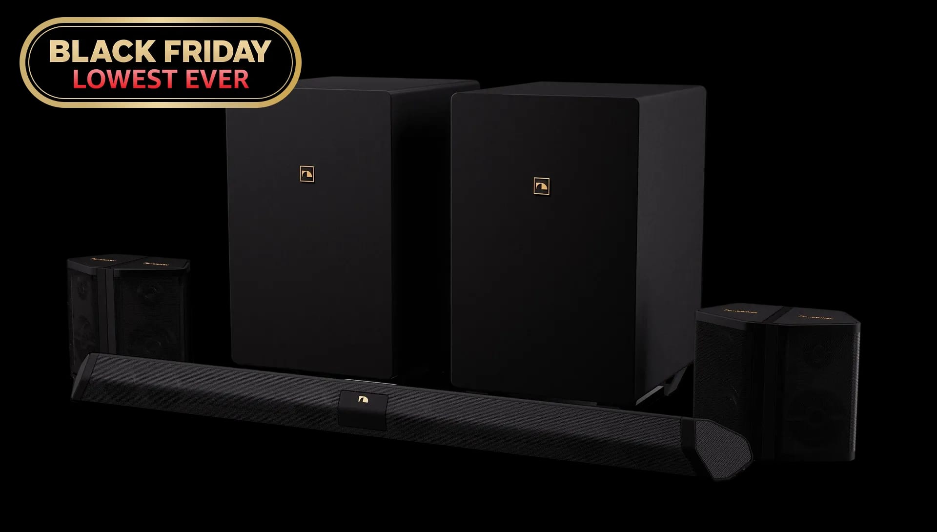Nakamichi Shockwafe Ultra 9.2 eARC surround sound system hero image