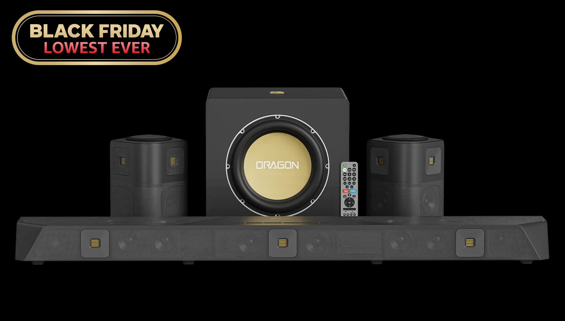DRAGON with Single 12" Subwoofer