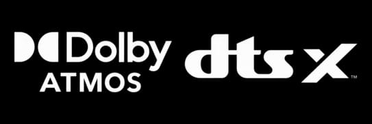 logo of dolby atmos and dtsx
