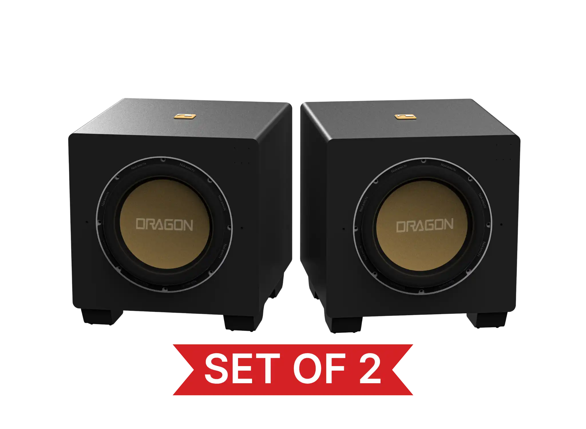 image of dragon modular 12″ subwoofer expansion set of 2