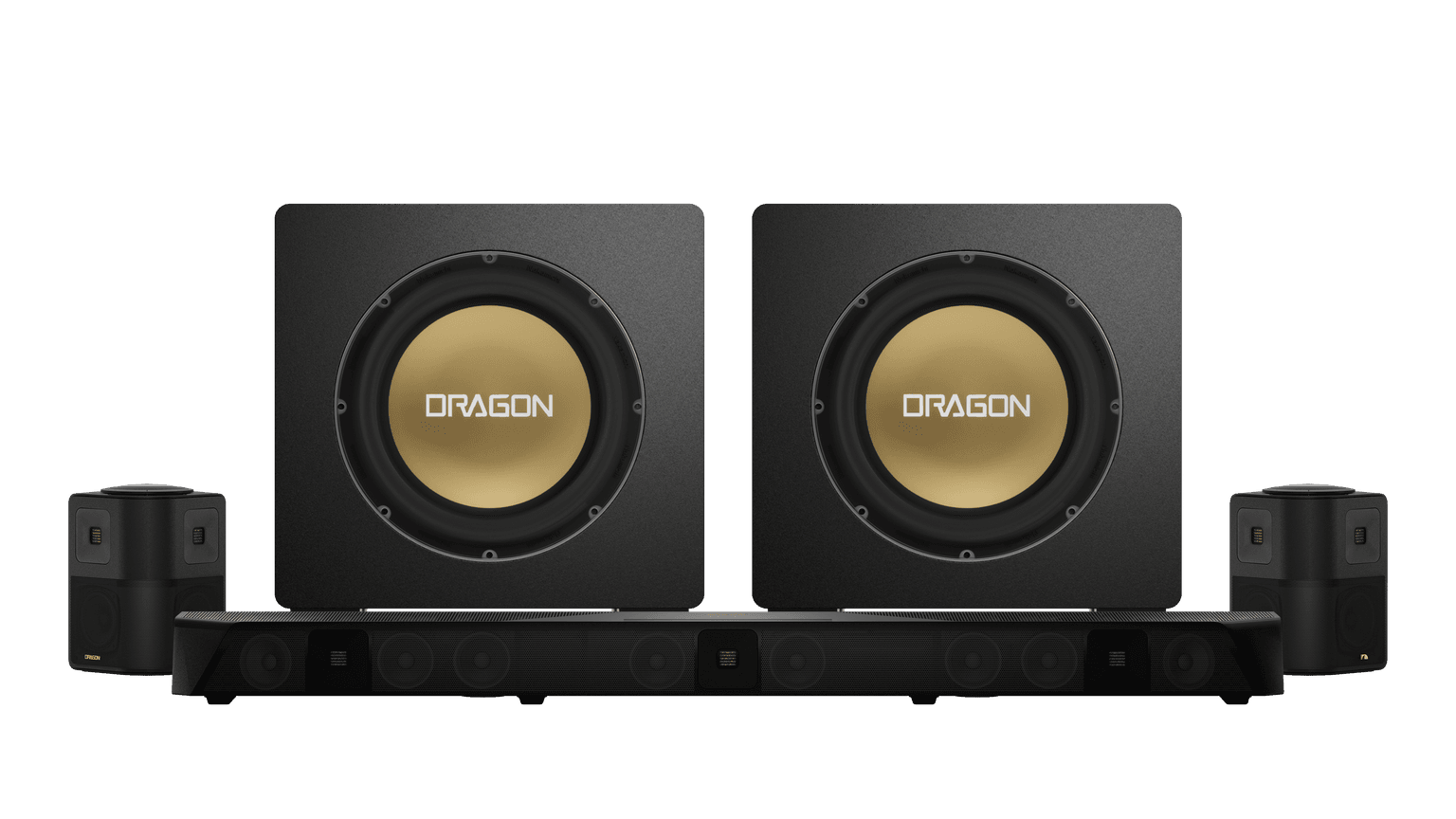 DRAGON with Dual 12" Subwoofers